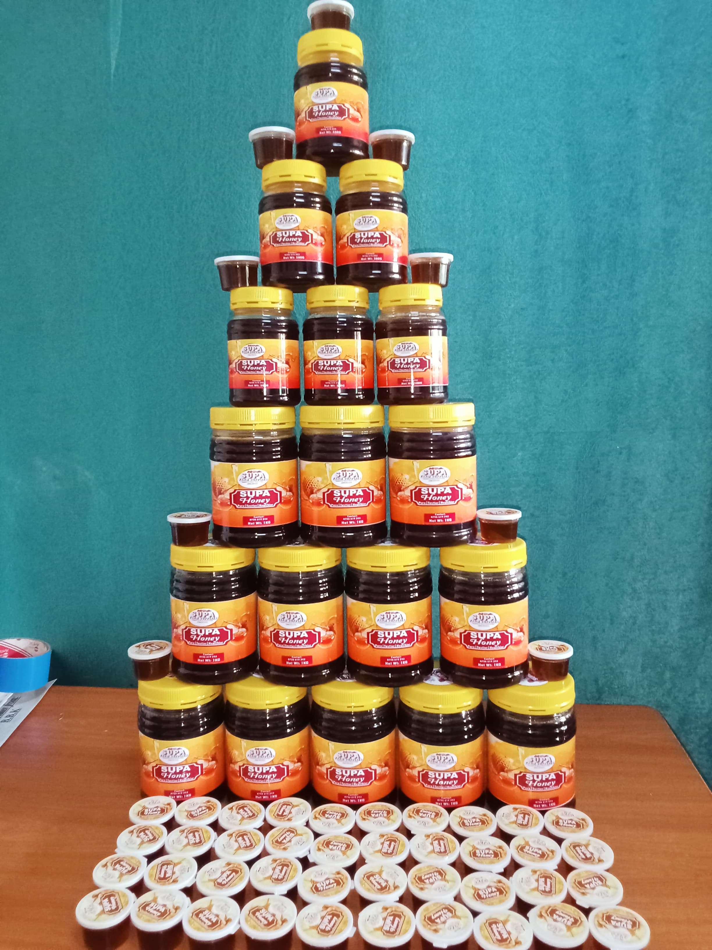 Natural Raw Honey 300g - Unprocessed, Crystallized Sweetener