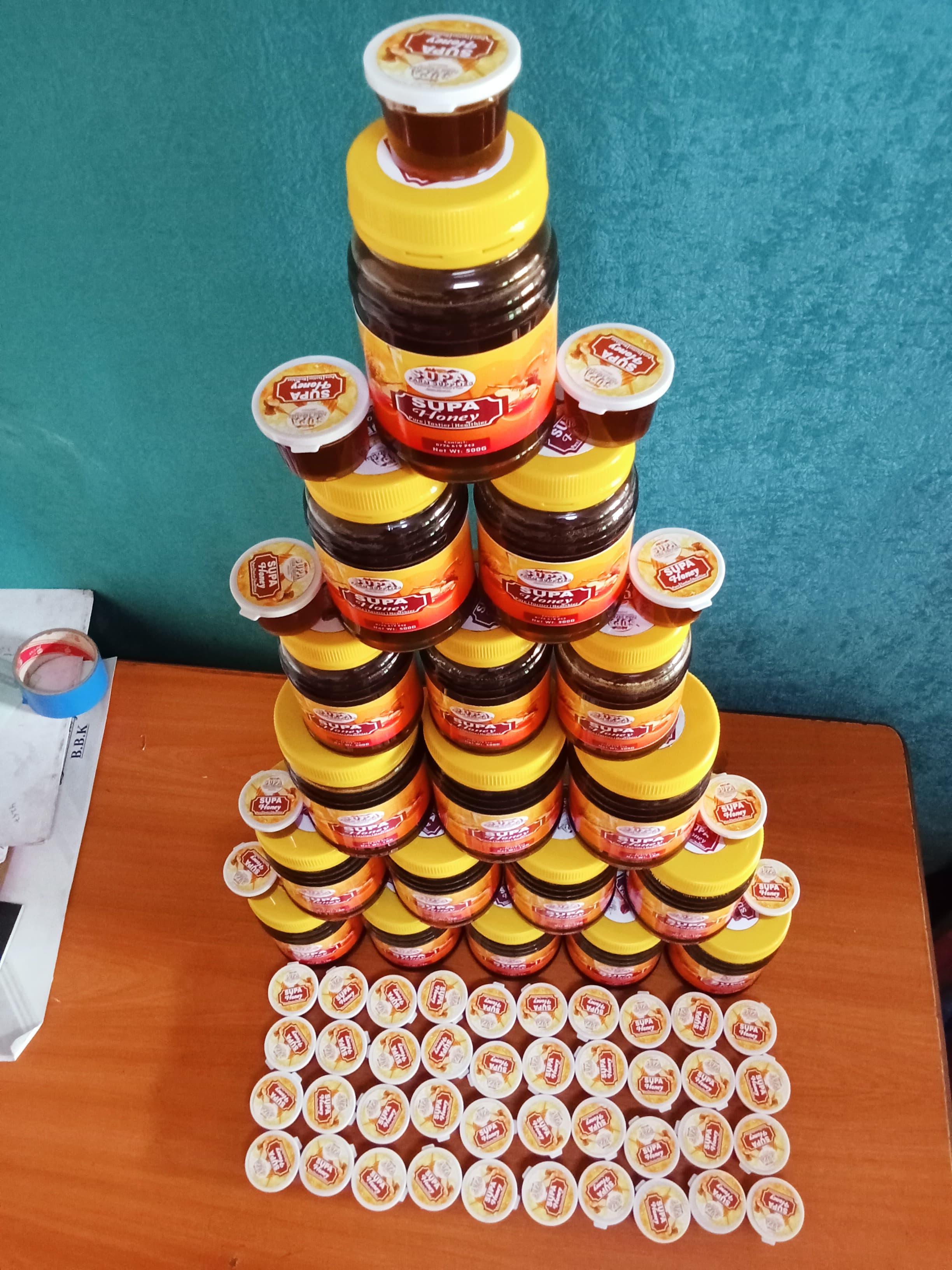 Mini Raw Honey 100g Jar - Unprocessed, Health-Boosting Honey